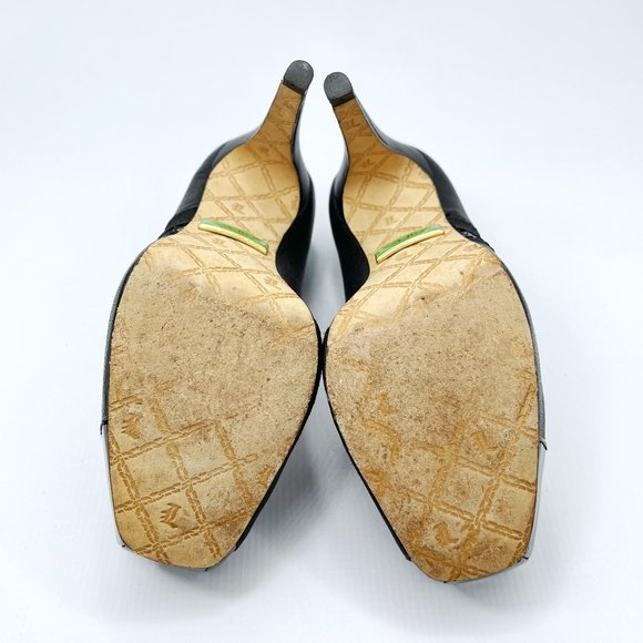 L.A.M.P. FEN Gwen Stefani Button Stiletto Heels Sz - Picture 12 of 15